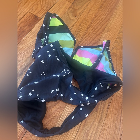 Maaji Multicolor Striped Bikini with Starry Bottoms - Picture 4 of 8